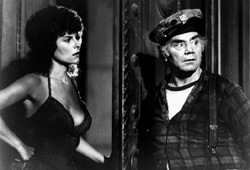 Adrienne Barbeau ed Ernest Borgnine in 1997: Fuga da New York