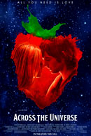 La locandina statunitense di Across the Universe