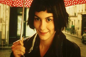 Audrey Tautou in Il Favoloso Mondo di Amélie