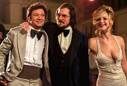 Jeremy Renner, Christian Bale e Jennifer Lawrence