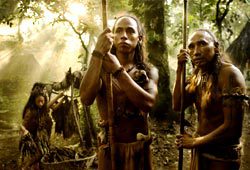 Rudy Youngblood e Morris Bird in Apocalypto