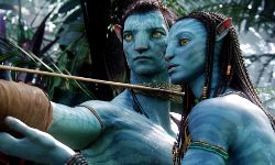 Sam Worthington e Zoe Saldana in Avatar