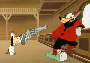 Droopy e il Lupo Cattivo in The Shooting of Dan McGoo