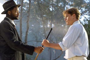 Will Smith e Matt Damon in La leggenda di Bagger Vance