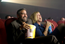 George Clooney e Frances McDormand in Burn After Reading