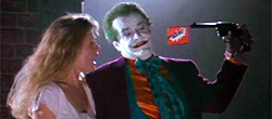 Kim Basinger e Jack Nicholson in Batman