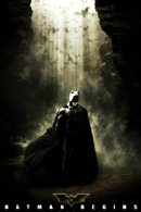 La locandina statunitense di Batman Begins