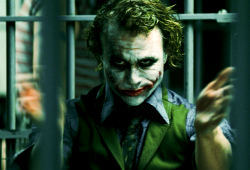 Heath Ledger in Il cavaliere oscuro