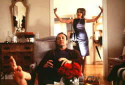 Kevin Spacey e Annette Bening in American Beauty