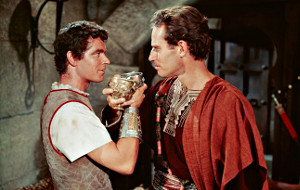 Stephen Boyd e Charlton Heston in Ben-Hur