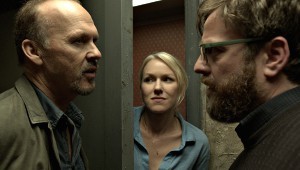 Michael Keaton, Naomi Watts e Zach Galifianakis in Birdman