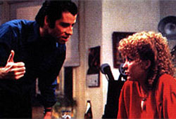 John Travolta e Nancy Allen in Blow Out