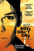 La locandina statunitense di Boys Don't Cry