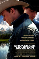 La locandina statunitense di I segreti di Brokeback Mountain