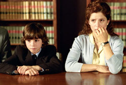 Logan Lerman e Melora Walters in The Butterfly Effect