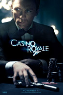 La locandina statunitense di 007 - Casino Royale