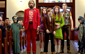 Viggo Mortensen in una scena di Captain Fantastic