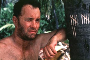 Tom Hanks in Cast Away