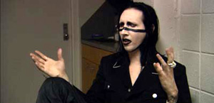Marilyn Manson in Bowling a Columbine