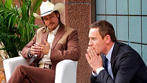 Brad Pitt e Michael Fassbender in The Counselor