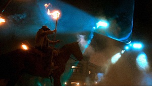 Una scena di Cowboys & Aliens