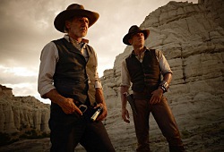 Harrison Ford e Daniel Craig in Cowboys & Aliens