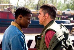 Denzel Washington e Jim Caviezel in Déjà Vu