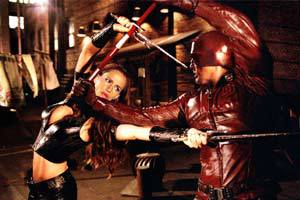 Jennifer Garner e Ben Affleck in Daredevil