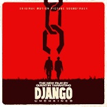 La copertina del CD di Django Unchained