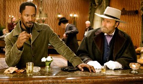 Jamie Foxx e Franco Nero in una scena