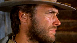 Clint Eastwood in Il buono il brutto il cattivo