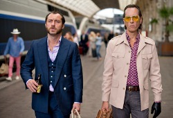 Jude Law e Richard E. Grant in Dom Hemingway