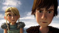 Astrid e Hiccup in Dragon Trainer