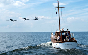 Una scena di Dunkirk