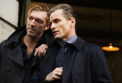 Vincent Cassell e Viggo Mortensen in La promessa dell'assassino