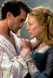 Joseph Fiennes e Cate Blanchett