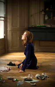 Isabelle Huppert in una scena di Elle