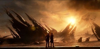 Una scena di Ender's Game