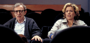 Woody Allen e Téa Leoni in Hollywood Ending