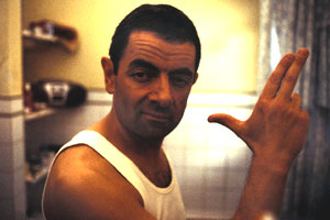 Rowan Atkinson in Johnny English