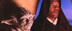 Yoda e Samuel L. Jackson