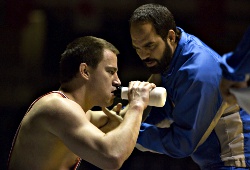 Channing Tatum e Mark Ruffalo in Foxcatcher - Una storia americana