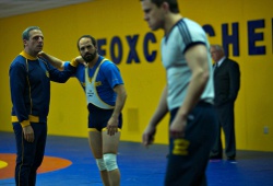 Steve Carell, Mark Ruffalo e Channing Tatum in Foxcatcher - Una storia americana