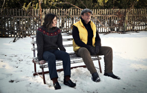 Lucia Mascino e Christian De Sica in Fräulein - Una fiaba d'inverno
