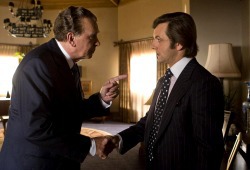 Frank Langella e Michael Sheen in Frost/Nixon