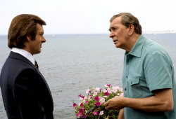 Michael Sheen e Frank Langella in Frost/Nixon