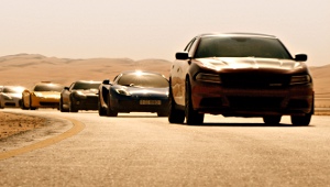 Una scena di Fast & Furious 7