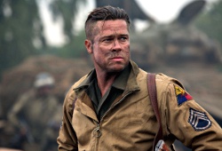 Brad Pitt in Fury