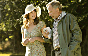 Gemma Arterton e Fabrice Luchini in una scena di Gemma Bovery