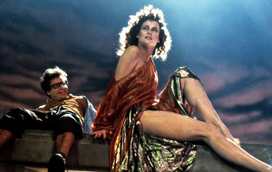 Rick Moranis e Sigourney Weaver in una scena di Ghostbusters - Acchiappafantasmi